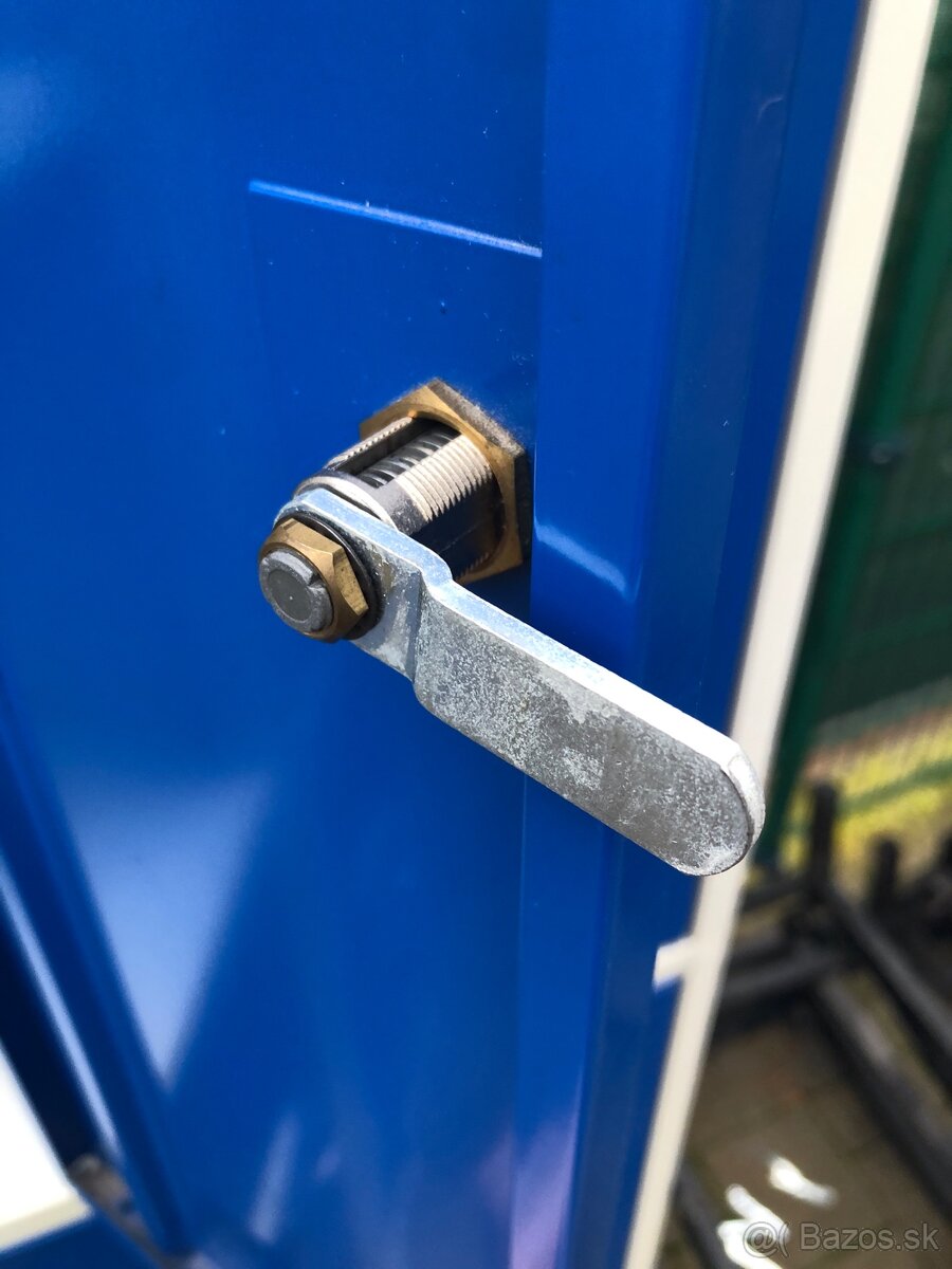 Kovová šatníková skrinka 60x49x180cm 4 boxy - 9