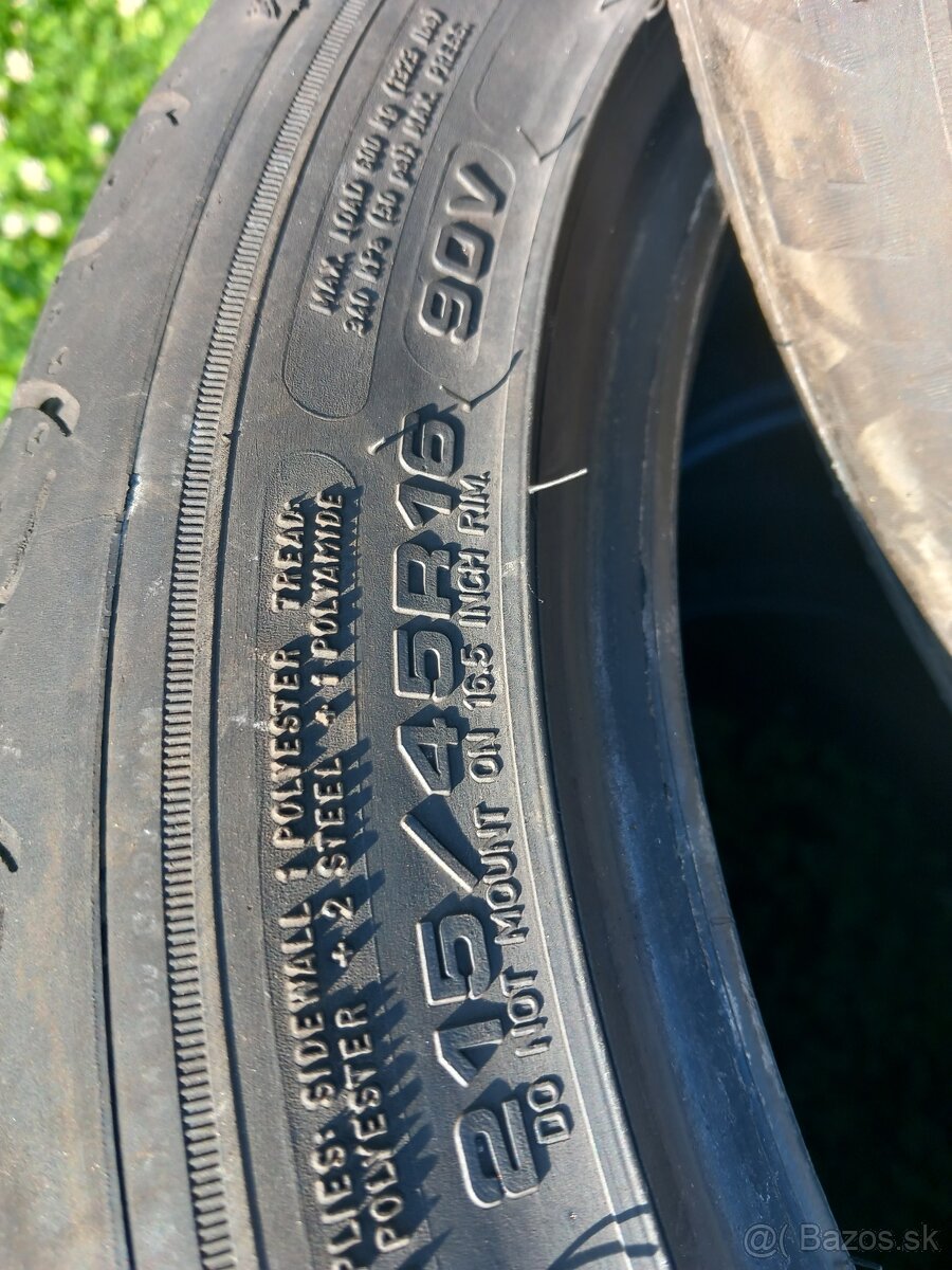 215/45 r16 letne pneumatiky - 9