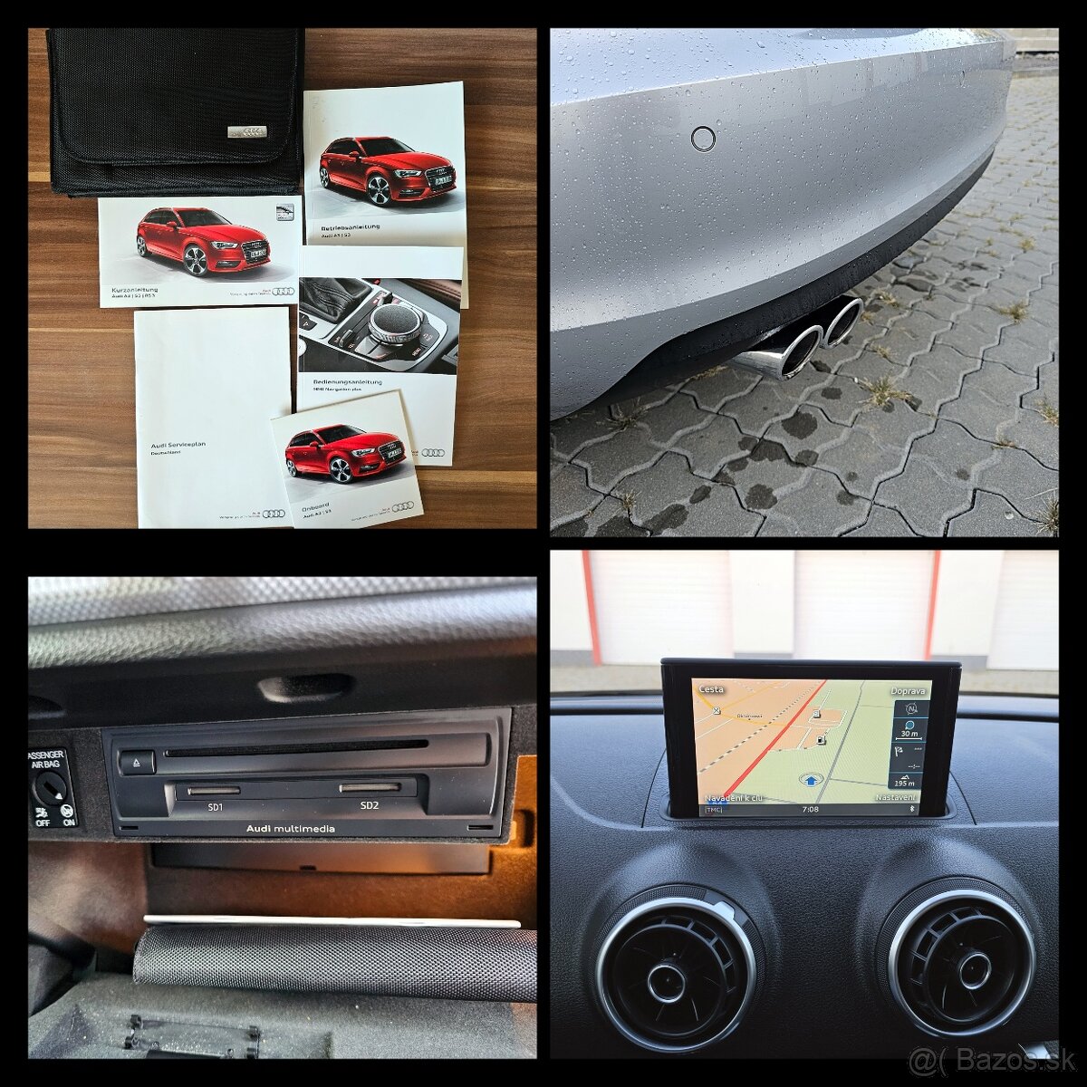 Audi A3 2.0 TDI M6 Attraction Koža Navi Xenón ťažné R16 - 9