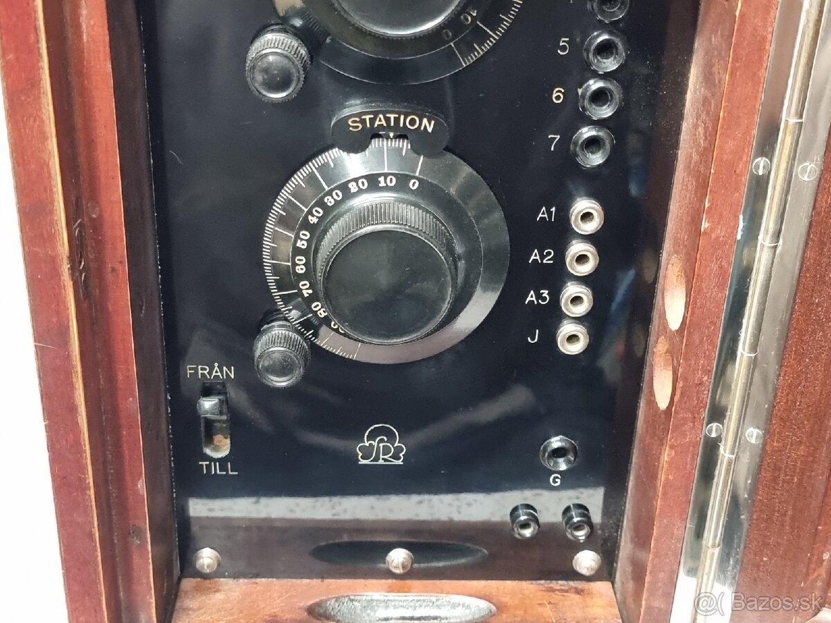 RADIOLA TYP 303 V 》UNIKÁTNE STAROŽITNÉ RADIO - 9