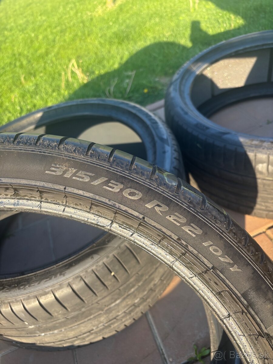 Pirelli Pzero 275/35 R22 a 315/30 R22 - 9