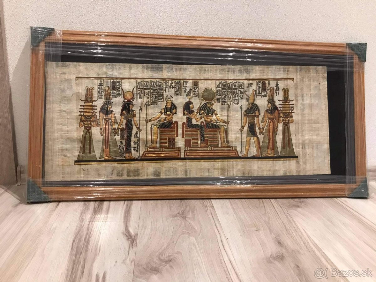 Egyptský papyrus – výrazný originál s históriou - 9