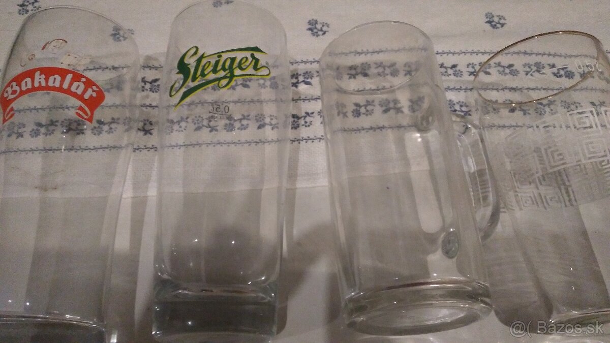 Predám pivové poháre,hrnček,GLUKOMER,hrnček - 9