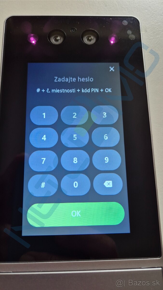 Prémiový videovrátnik/vstupná jednotka Hikvision - 9