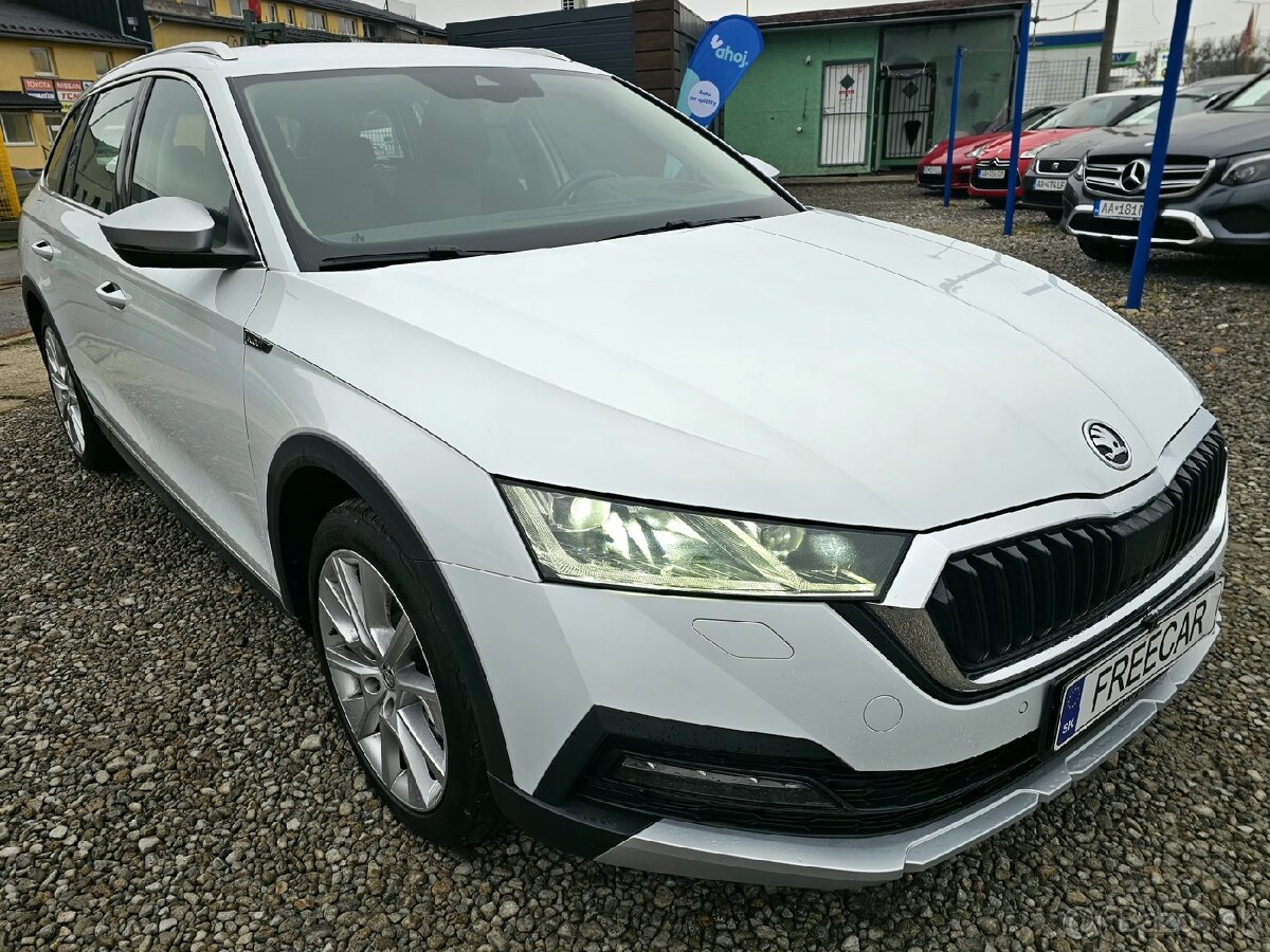 ŠKODA Octavia SCOUT 2.0TDI 4x4 DSG7 110kw Rezervované - 9