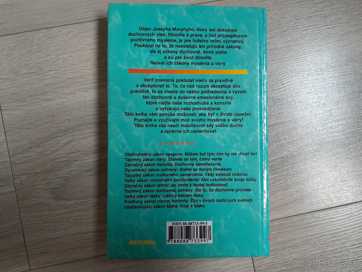 Joseph Murphy - Sebarozvojové knihy, séria - 9