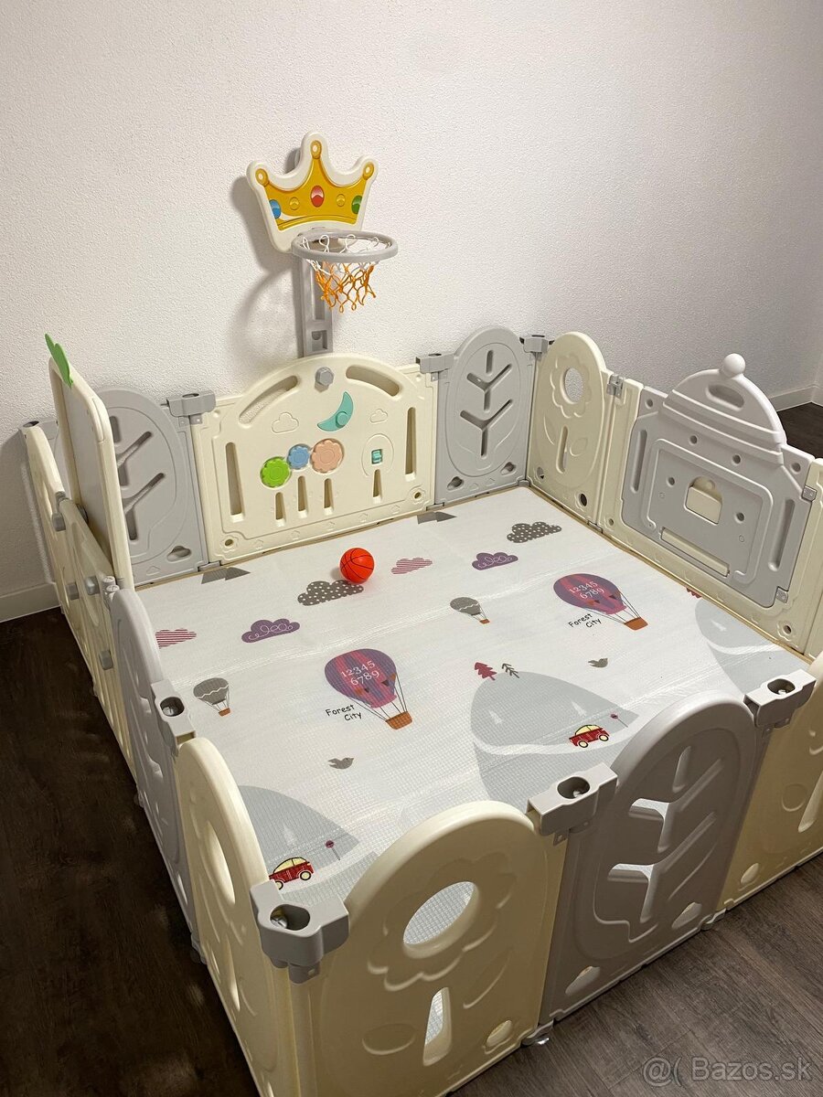 Detská ohrádka s podložkou - 9