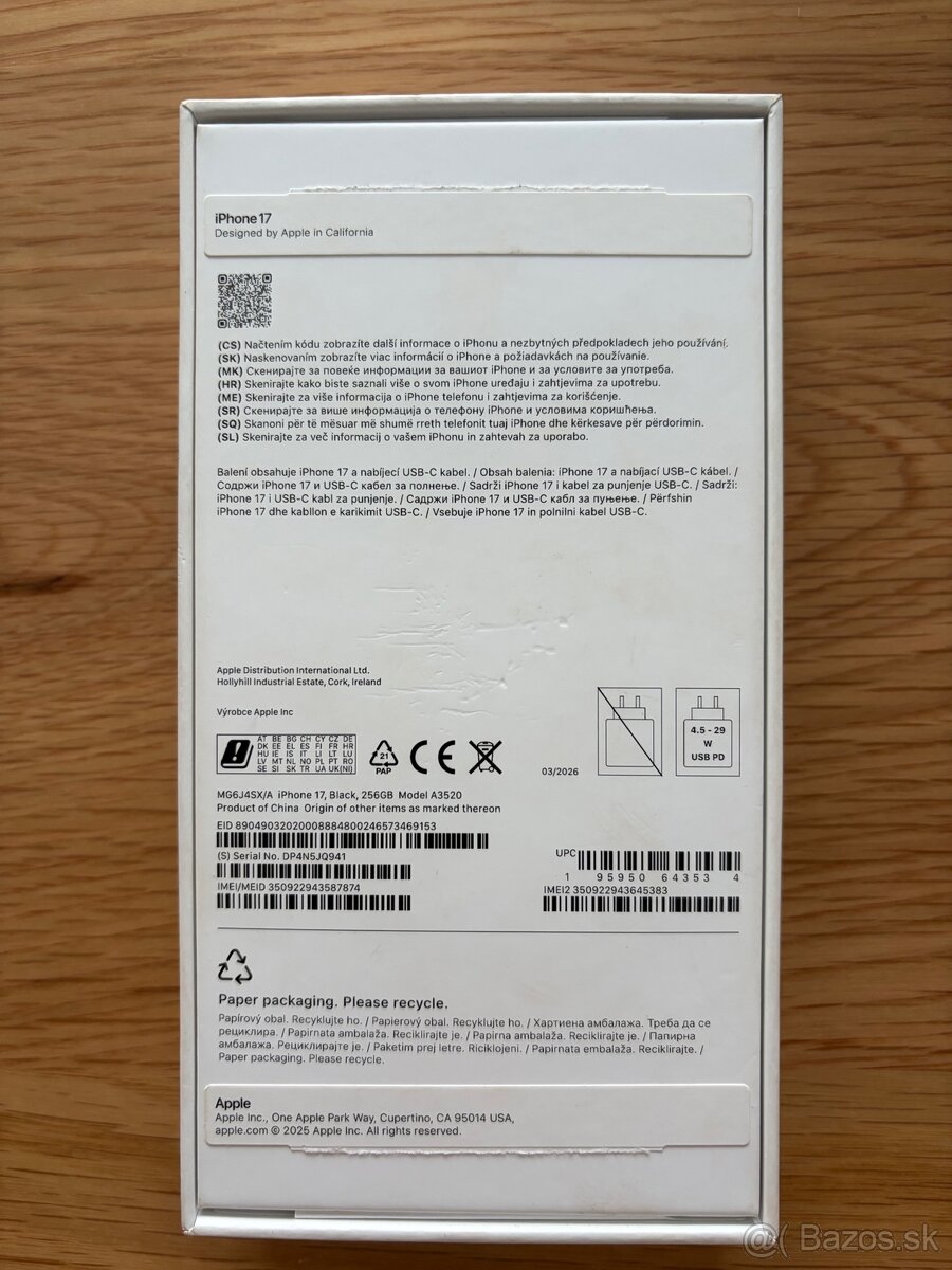 Iphone 17 256gb čierny - 9