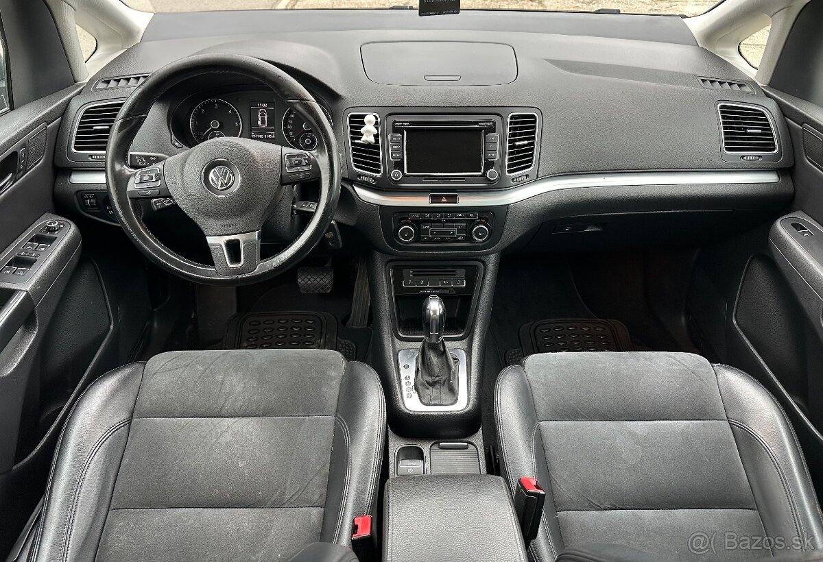 Volkswagen Sharan 2.0 CR 103kW,DSG,alcantara,nový zotrvačník - 9
