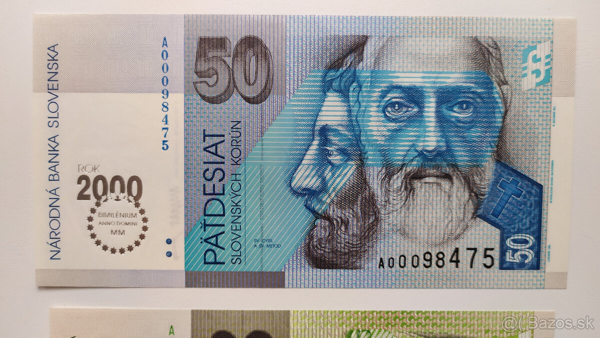 Bimilénium 500, 200 , 50 a 20Sk - 9