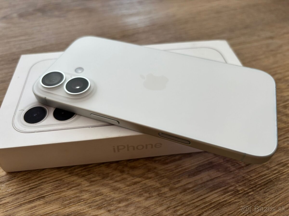 apple Iphone 16 128gb, ako nový, bat. 95% - 9