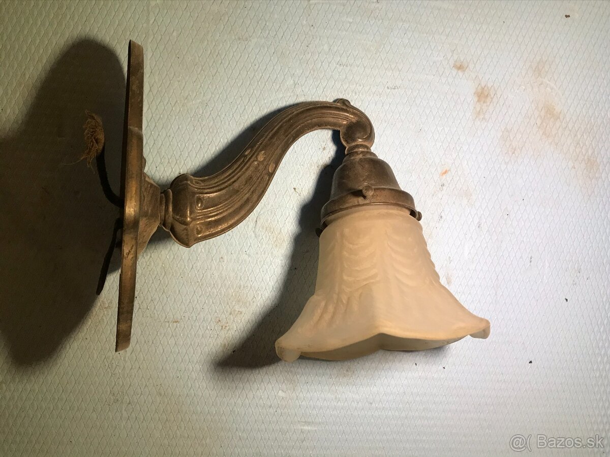 Starožitné svetlá / lampáše / lustre - 9