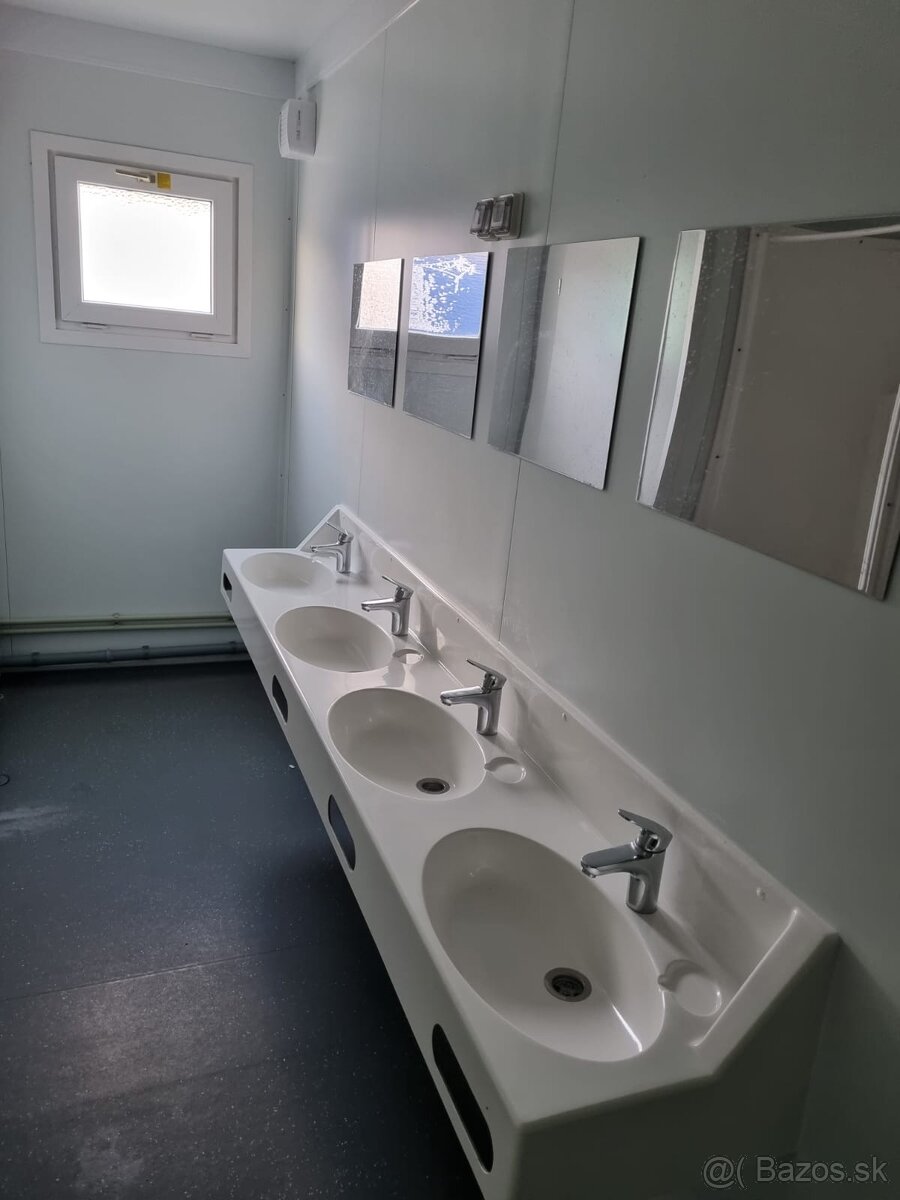 Sanitárny kontajner WC, + sprchy - 9