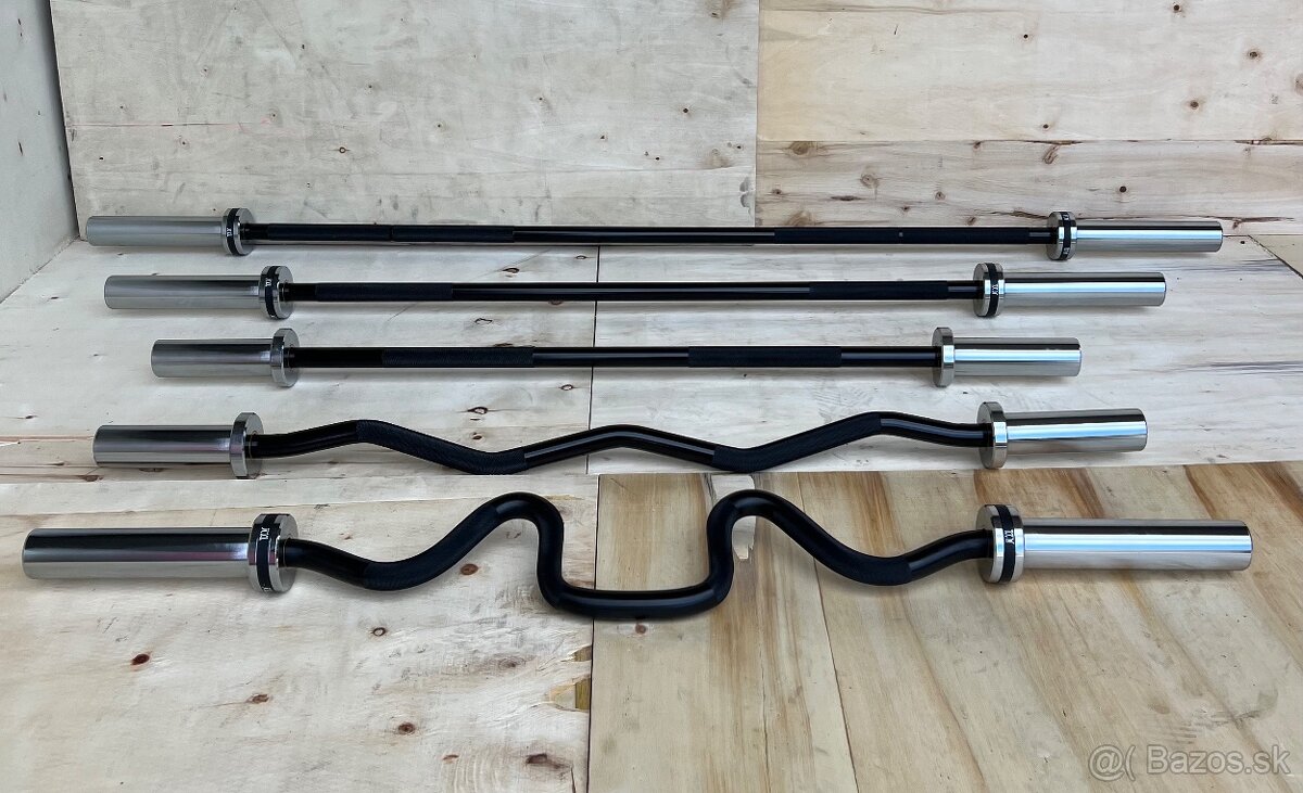 EZ olympijská tyč - extra ohnutá - 9