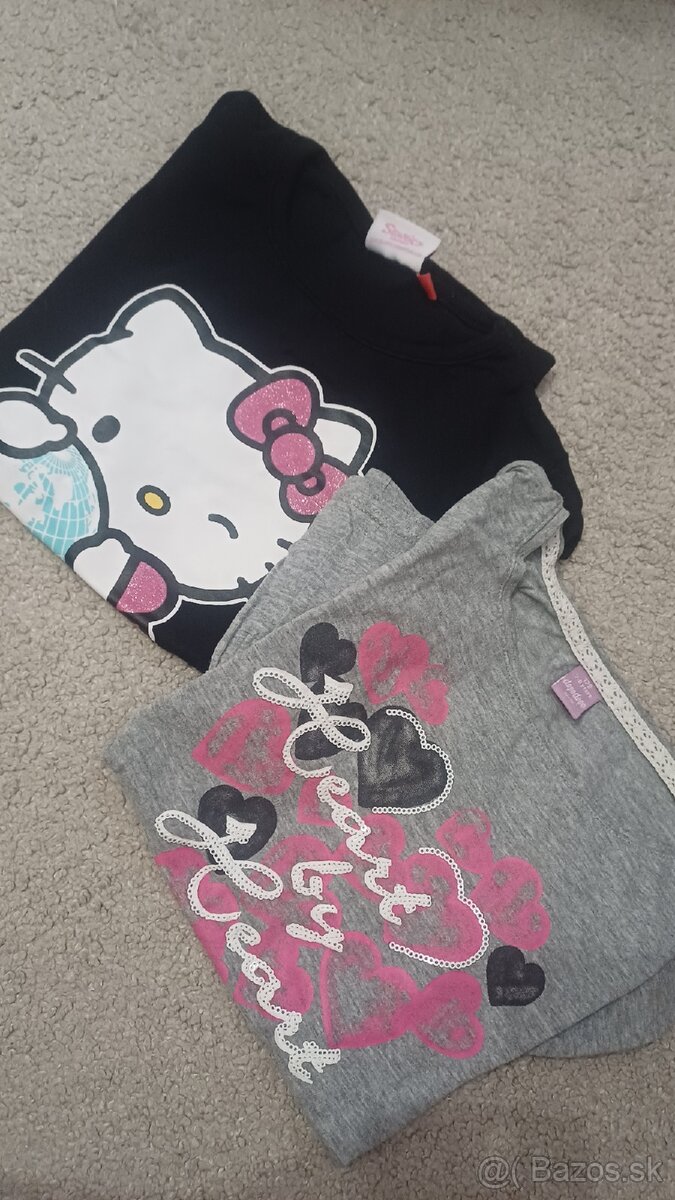 Balík oblečenia dievčatko 122-128 27ks - 9