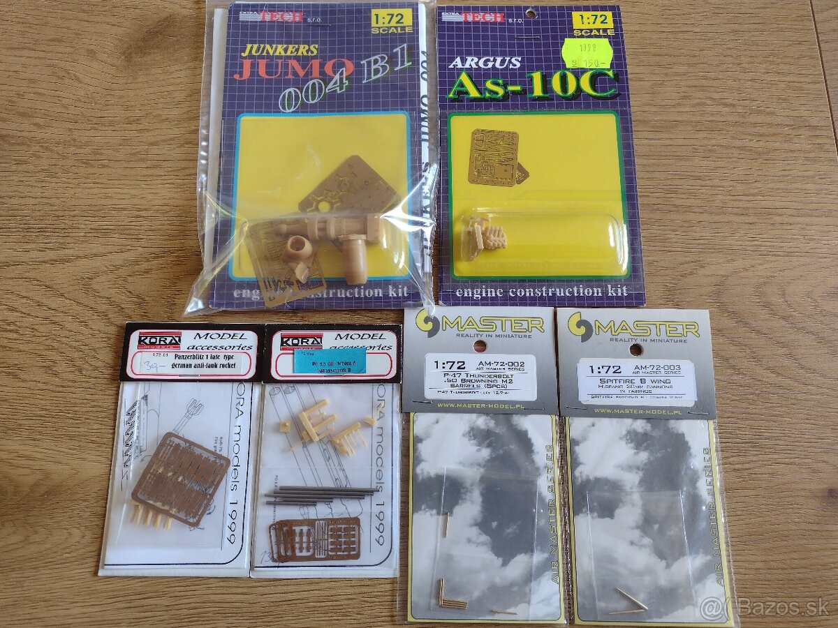 Plastikové modely 1:72 odliatky a konverzné sady - 9