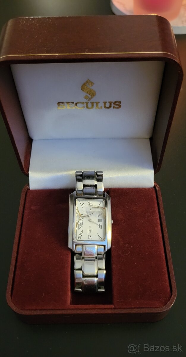 SECULUS - strieborné hodinky - 9