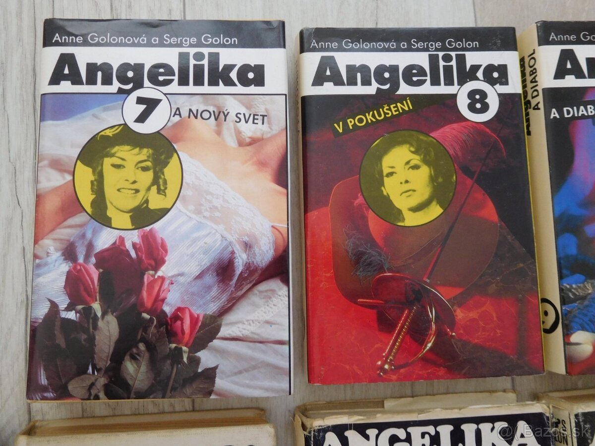 Staršie Knihy STOPY 8 kusov, ANGELIKA 11 kusov, - 9