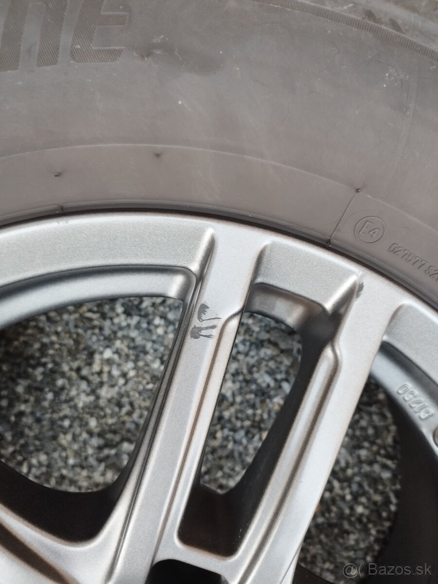 Letné pneu+ alu disky, 5x114.3, 215/70/R16 - 9