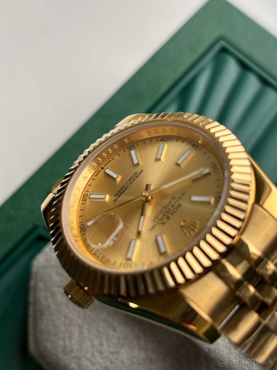 Rolex Datejust Full Gold, Nové, 40mm - 9