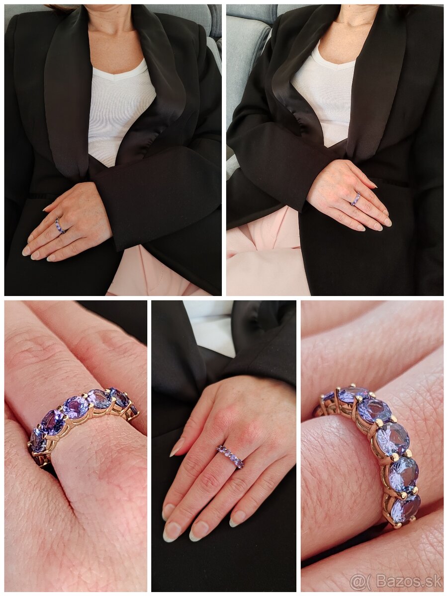 Eternity ring - Eternity prstene - stohovateľné prstene - 9