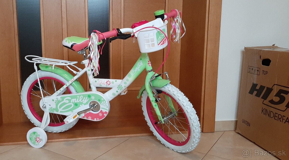 Detský bicykel 16" pre dámu - 9
