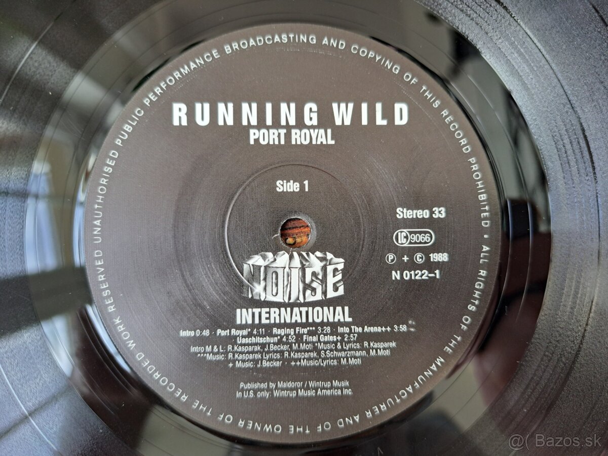 Lp RUNNING WILD- Port Royal - 9