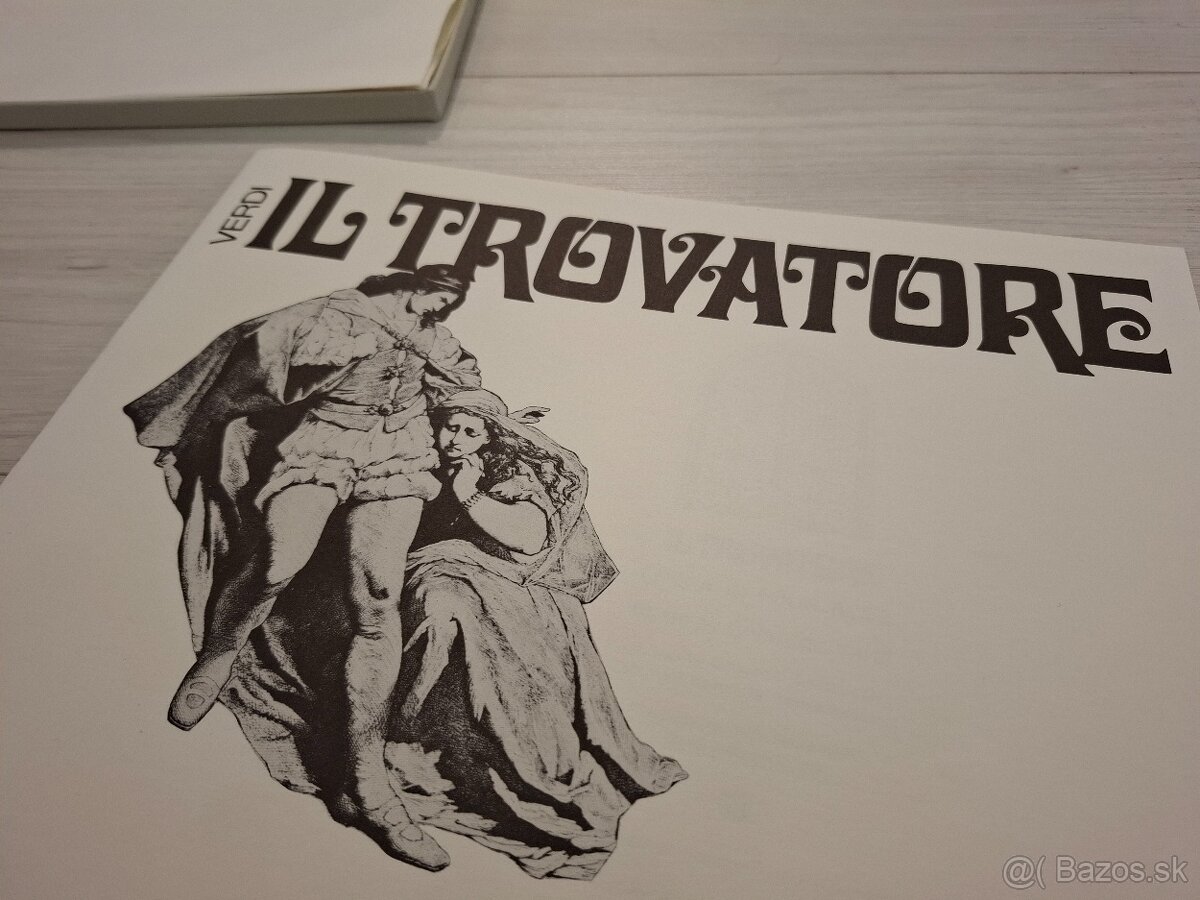 Guiseppe Verdi Il Trovatore Trubadur 3 LP Box NM - 9