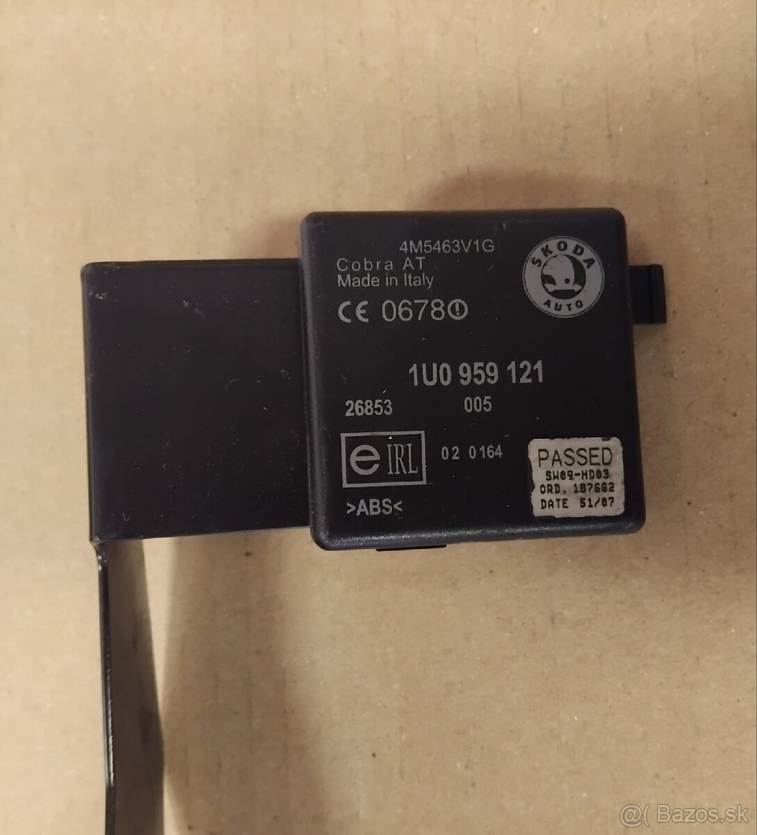 siréna - alarm Škoda - 9