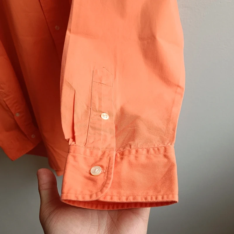 Polo Ralph Lauren Blake oranžová košeľa s dlhým rukávom XL - 9