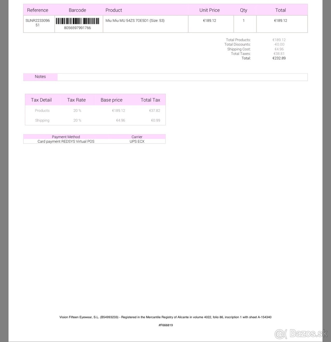 Dioptrické okuliare Miu Miu - 9