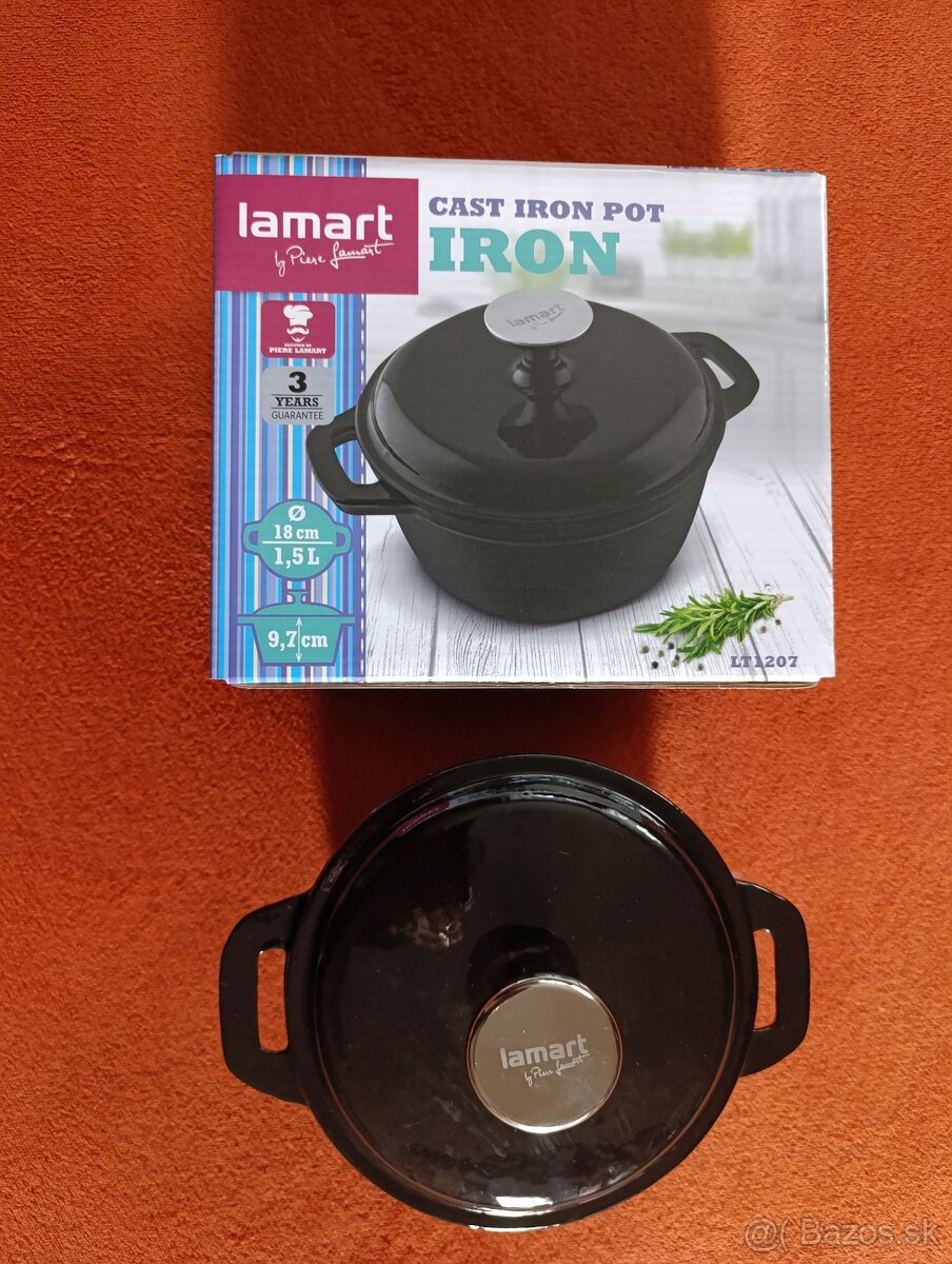 Liatinový hrniec Lamart - 9