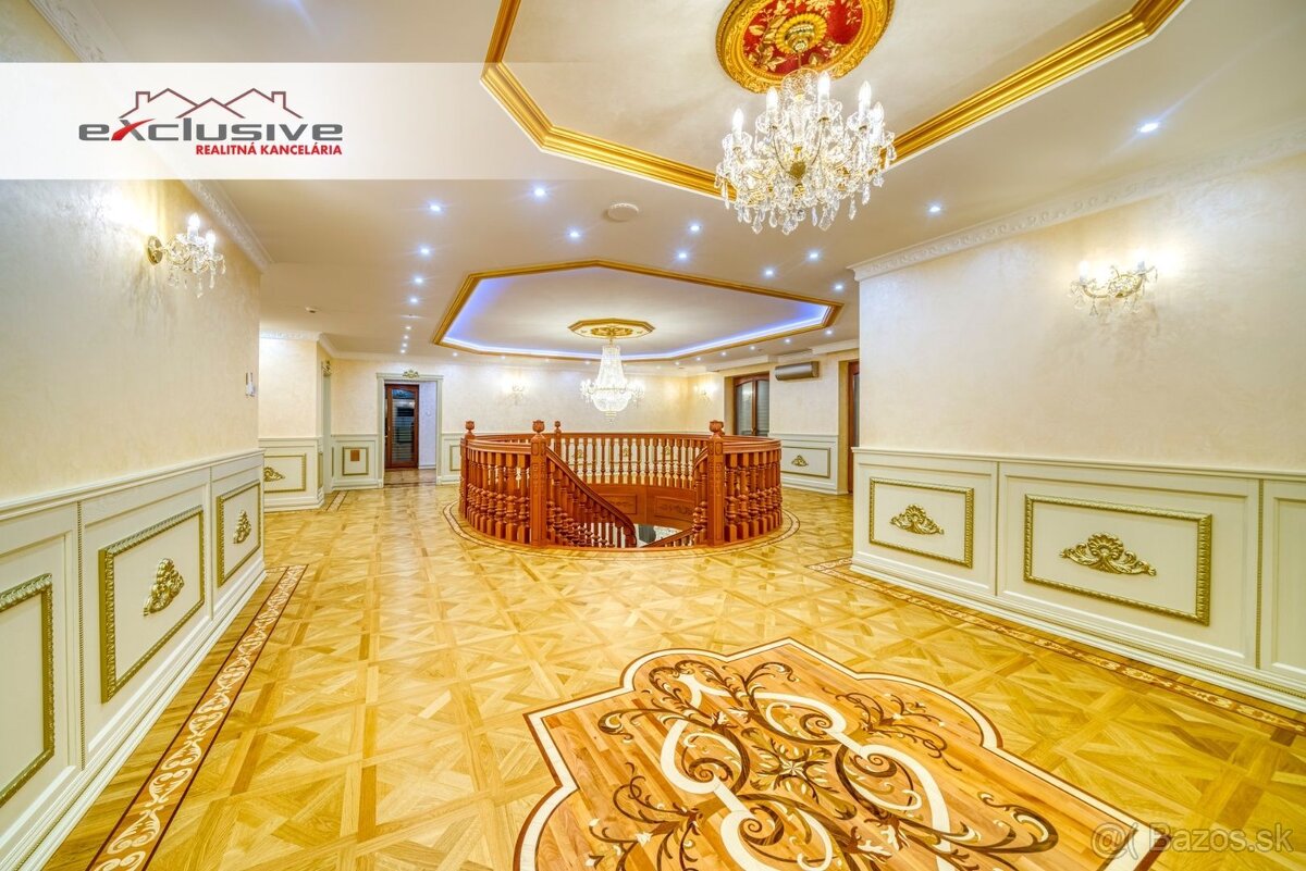 ZAUJÍMAVÁ CENAIMPOZANTNÁ RODINNÁ VILA-KRYTÝ BAZÉN-GARÁ - 9