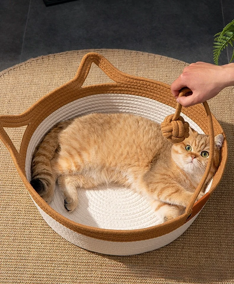 Pelech hniezdo – Biela s hnedou, veľkosť L- do 10 kg. - 9