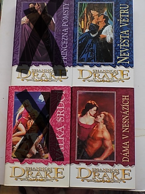 Historické romance - James,Duran,Heyerová,Drake,Medeiros... - 9