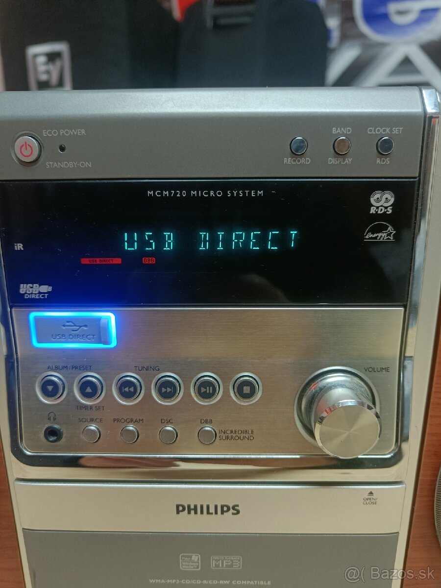 Mini veža PHILIPS, USB - 9