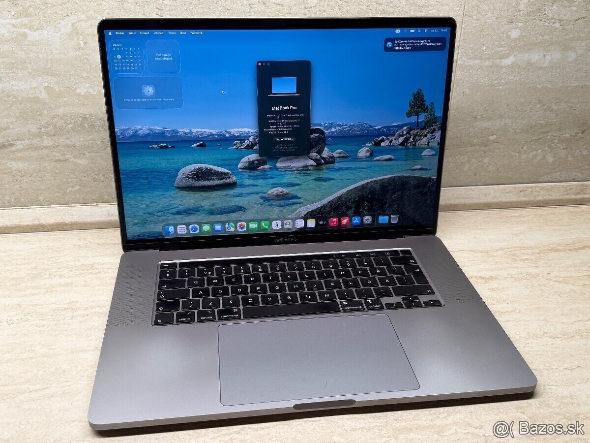 Apple MacBook Pro 16" 2019 i7 6C/ 16GB RAM/ 512GB - 9