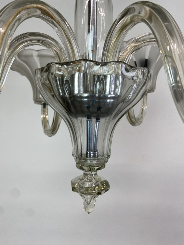 Veľký celosklenený halový luster - 9