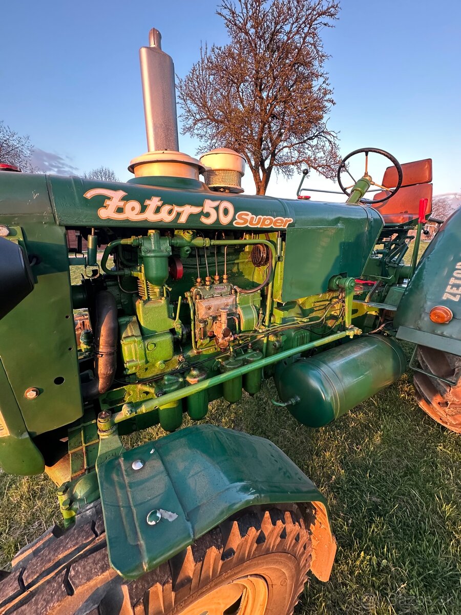 Zetor Super 50 ZKL vo výbornom stave, vrátane dokladov. - 9