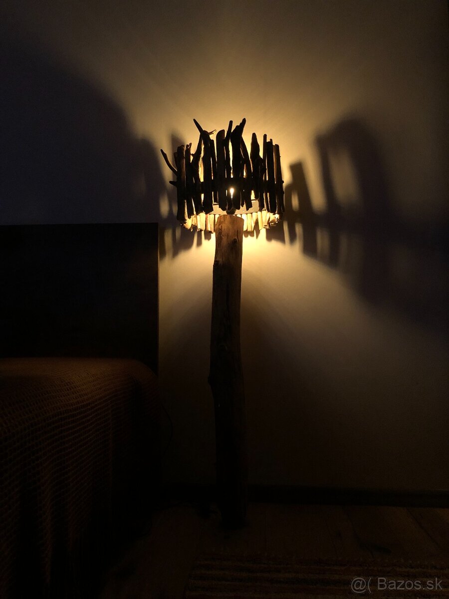Lampy naplavené drevo - kus prírody u vás doma - 9