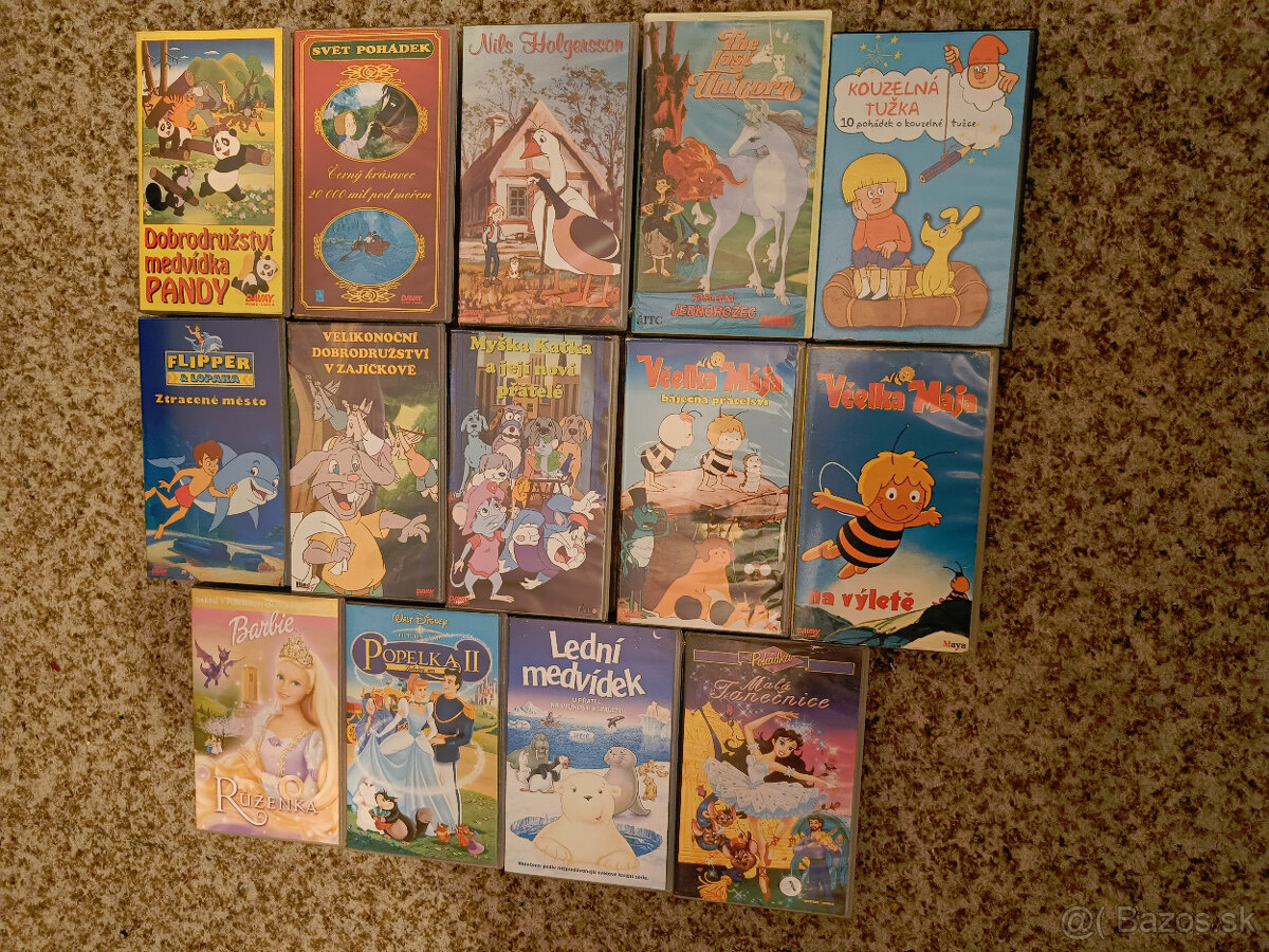 1 euro/kus - VHS videokazety originálne český dabing - 9