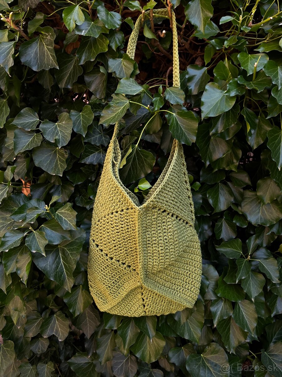 Háčkovaná taška - 9