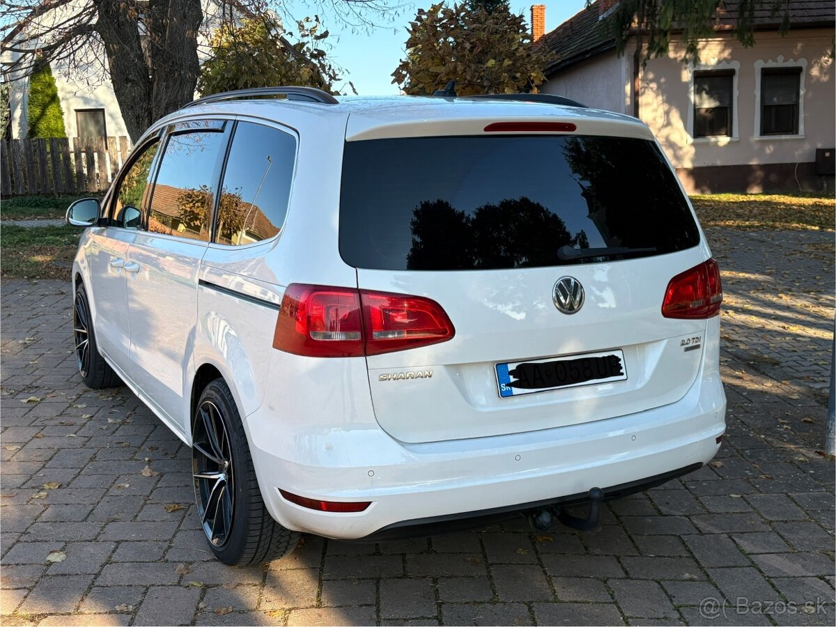VW Sharan 7 miestny,2.0 TDi nová STK/EK-Webasto - 9