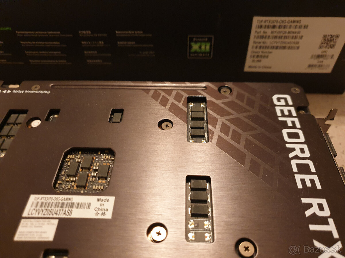 Asus RTX3080Ti, RTX3080 TUF Gaming OC - 9