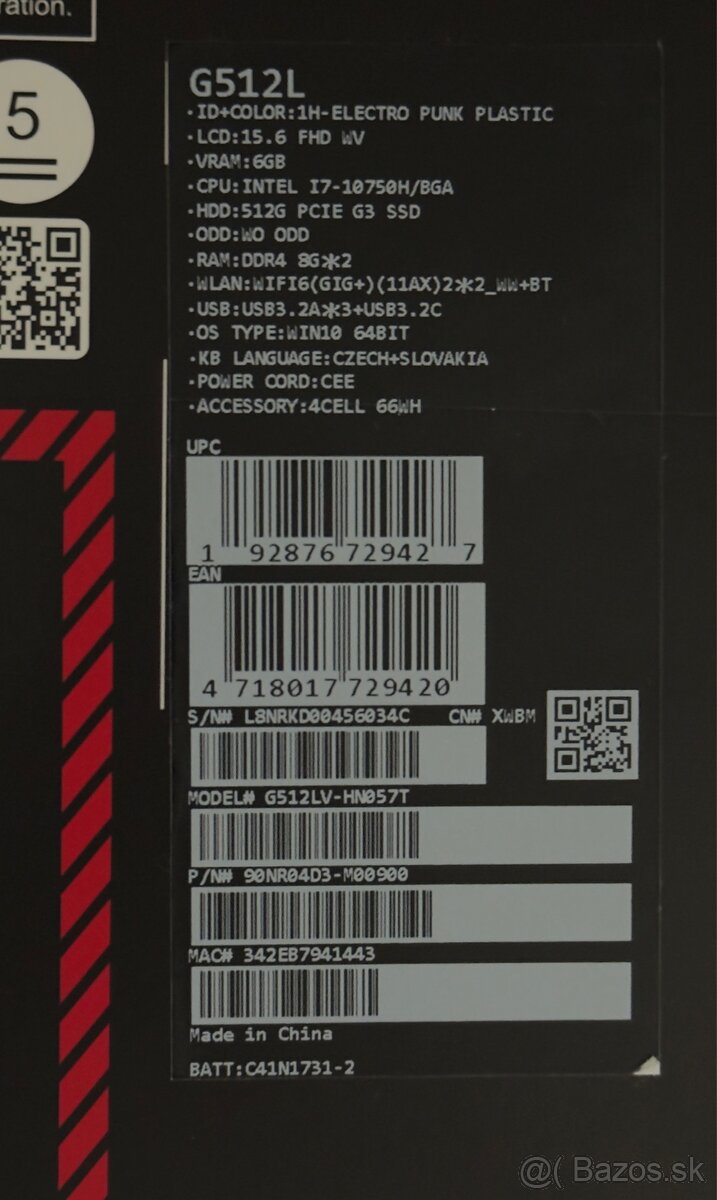 ASUS ROG Strix G512L - 9