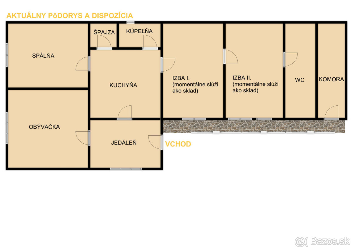 PREDAJ 4-IZB vidiecky rodinný dom Bruty, pri Štúrove-1732m2 - 9
