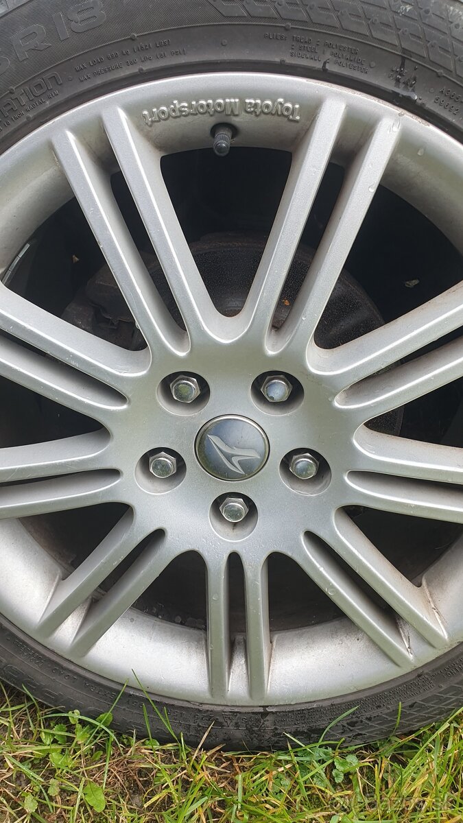 Alu disky 5x114,3 R18 7,5 J ET45 - 9