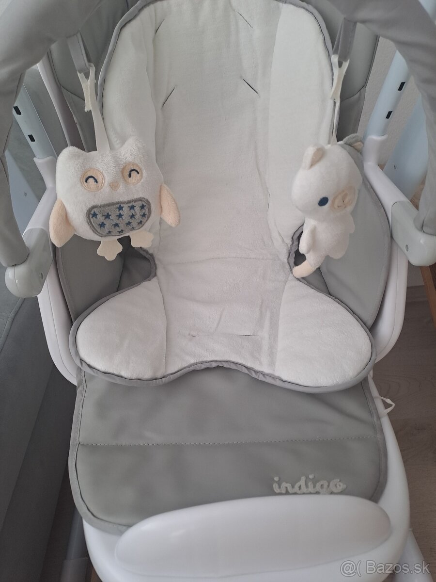 Indigo detska jedálenská stolička 2in1 - 9