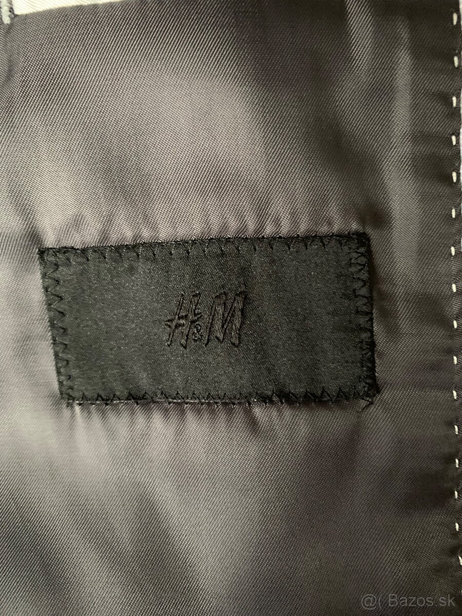 Pánsky oblek H&M č. S - 9