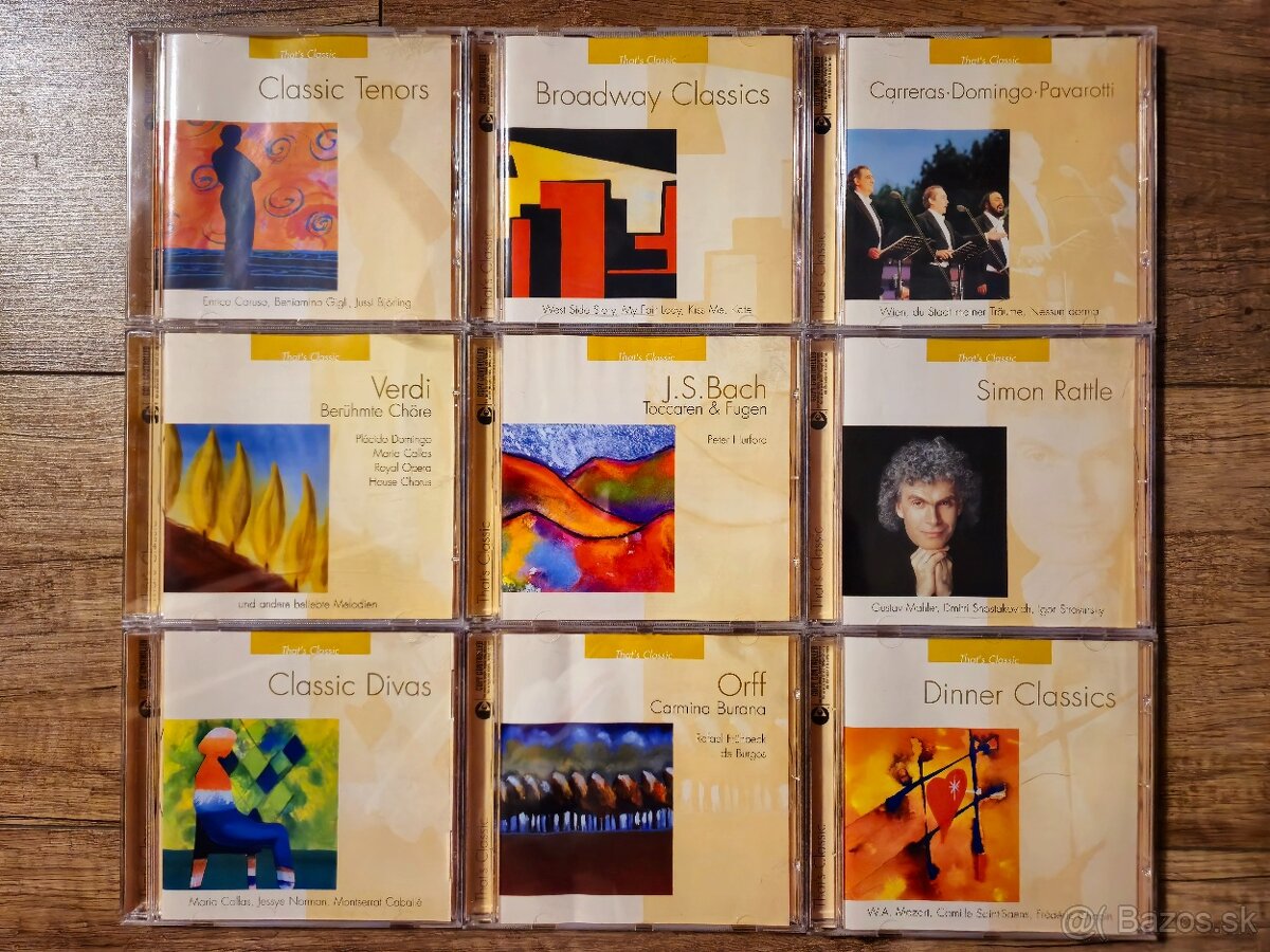 ZLACNENÉ - CD KLASIKA/VÁŽNA HUDBA/OPERA - 9